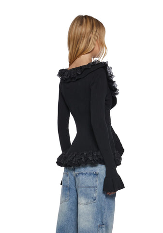 Celestial Darkness Knit Cardigan