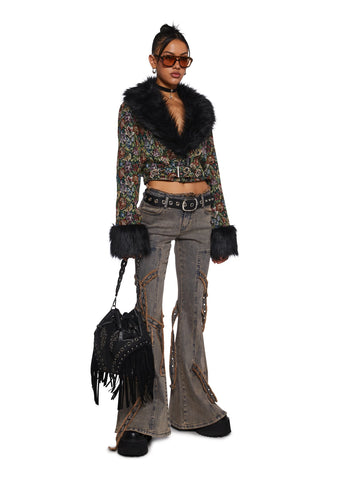 Street Takeover Bondage Denim Pants