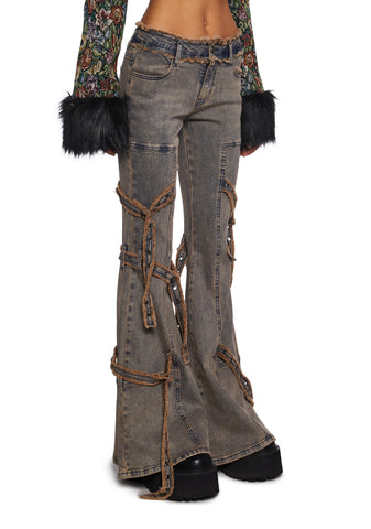 Street Takeover Bondage Denim Pants