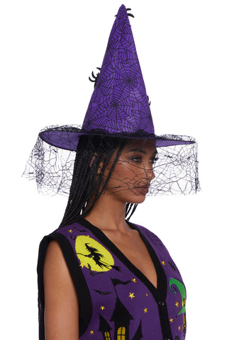Webbed Magic Witch Hat