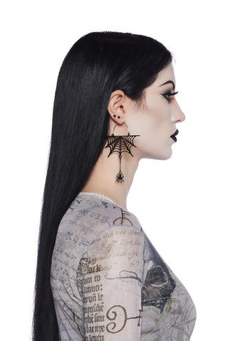 Web Of Dreams Drop Earrings