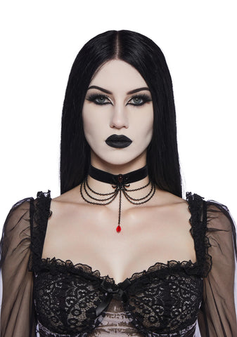 Spider’s Caress Chain Choker