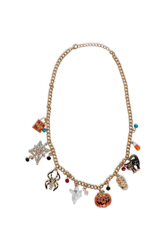 Halloween Spirit Charm Necklace