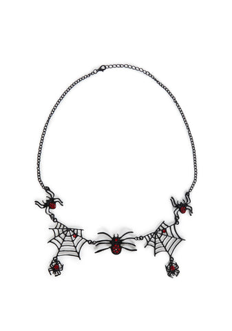 Love’s Web Statement Necklace