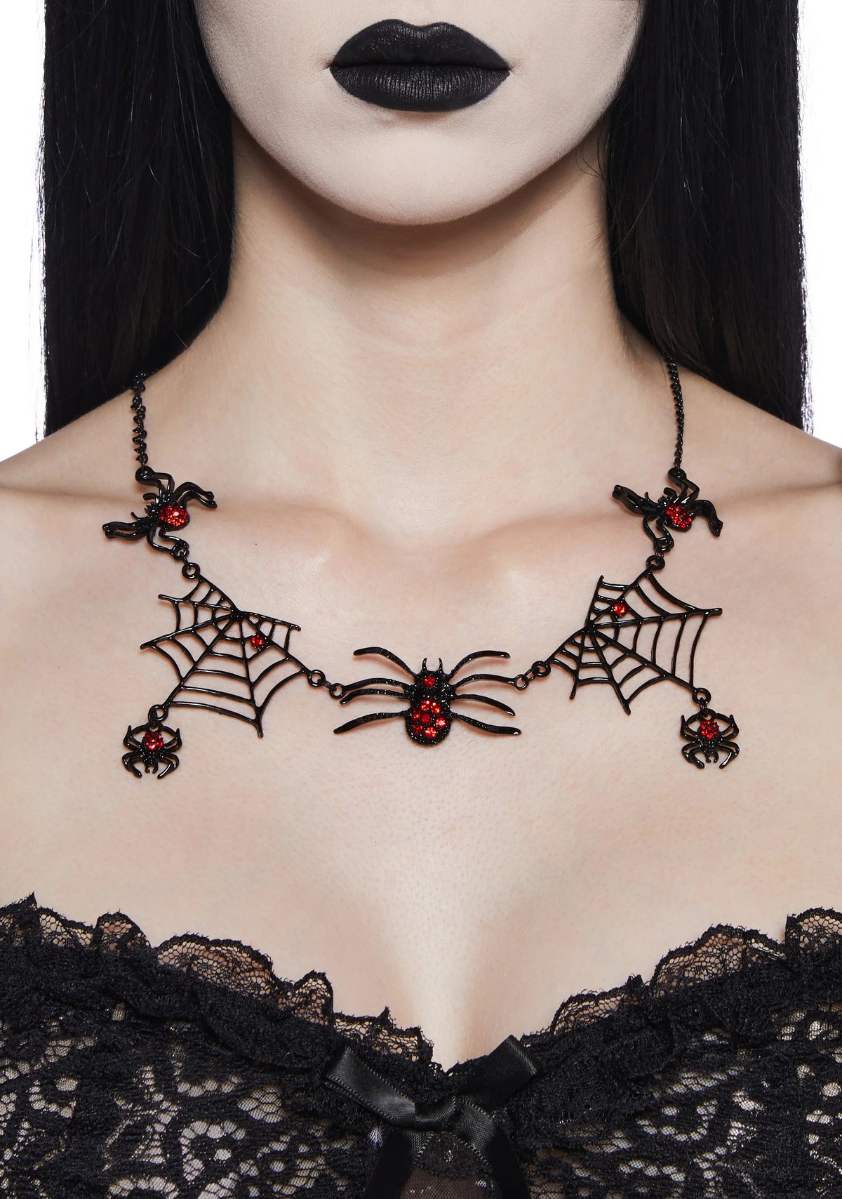 Love’s Web Statement Necklace