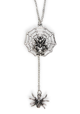 Arachnid Affairs Spider Necklace