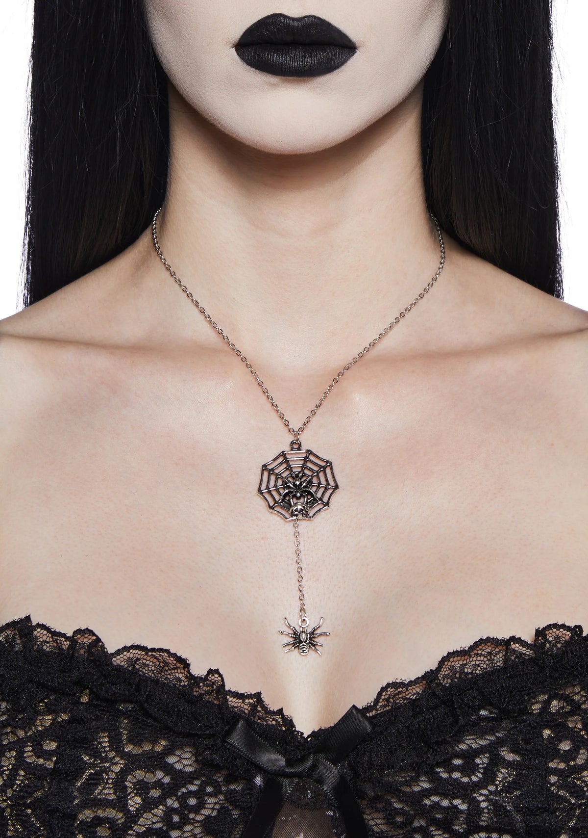 Arachnid Affairs Spider Necklace