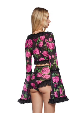 Regal Rose Lingerie Set