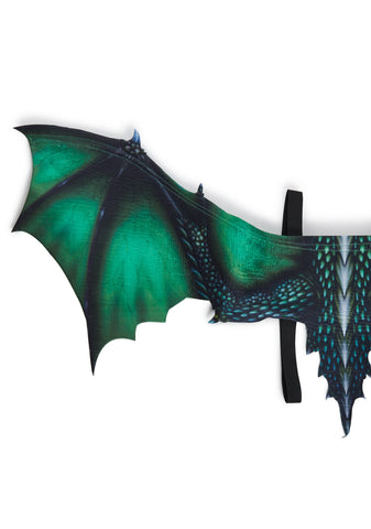 Mythical Mayhem Dragon Wings - Green
