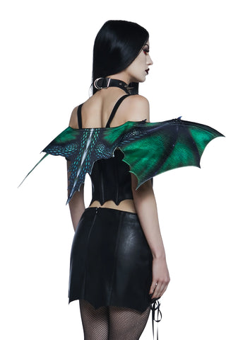 Mythical Mayhem Dragon Wings - Green