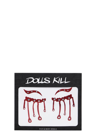 Sinister Tears Face Gems