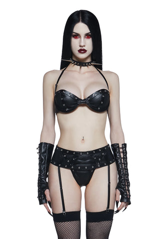Shade Of Death Lingerie Set
