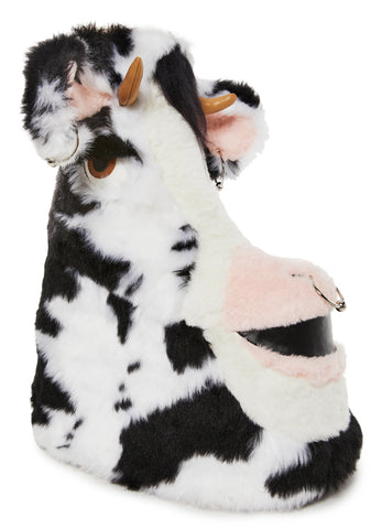 Total Wildlife Platform Booties - Black