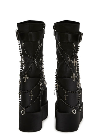 Double Stacked Traitor Boots - Holy Revelation
