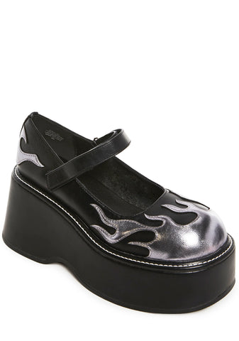 Totally Obsessing Platform Mary Janes