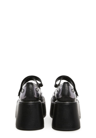 Totally Obsessing Platform Mary Janes