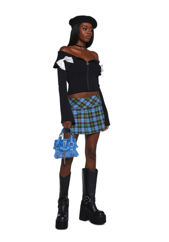 Love The Drama Faux Fur Handbag