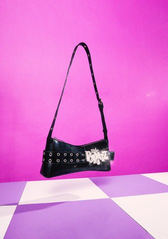 Scorchin’ Style Rhinestone Shoulder Bag