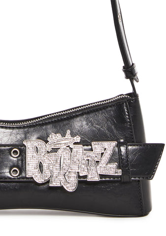 Scorchin’ Style Rhinestone Shoulder Bag