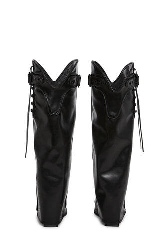 Warp Western Pant Boots