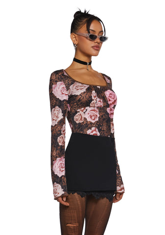 Hazy Memories Long Sleeve Top