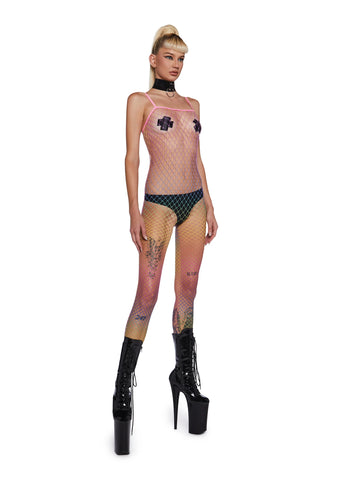 Vivid Vision Fishnet Body Stocking