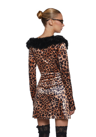 Self Assured Nature Mini Dress