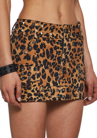 Opulent Fierceness Mini Skirt