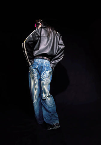 Halo On Earth Denim Jeans