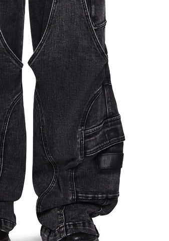 Warp Cargo Wide Leg Pants