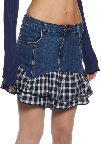 Quirky Outing Mini Skirt