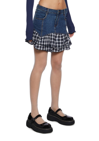 Quirky Outing Mini Skirt