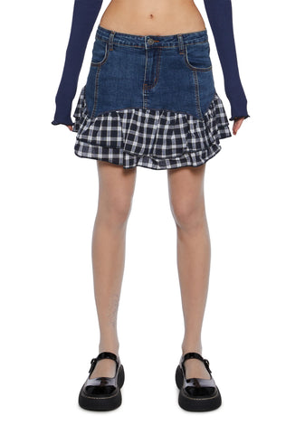 Quirky Outing Mini Skirt