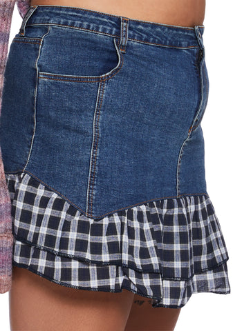 Quirky Outing Mini Skirt