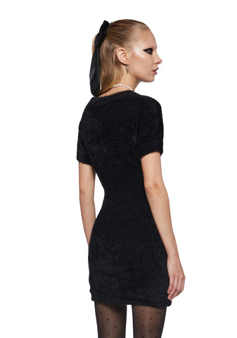 Heart Light Fuzzy Dress