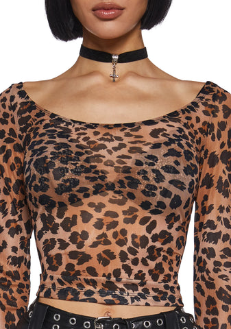 Audacious Aura Mesh Top