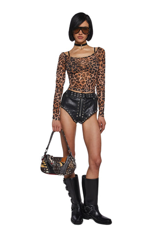 Audacious Aura Mesh Top