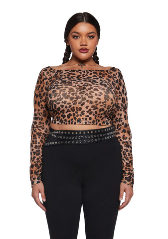 Audacious Aura Mesh Top