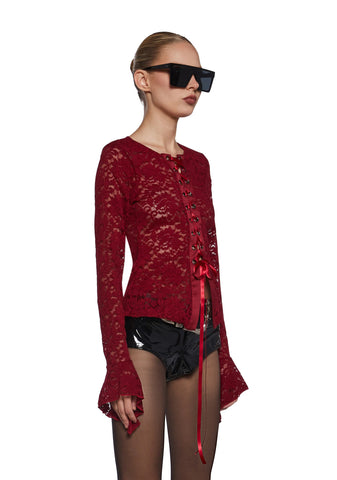 Romanticized Intentions Long Sleeve Top