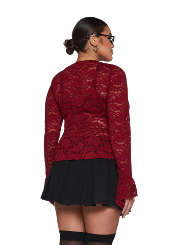 Romanticized Intentions Long Sleeve Top