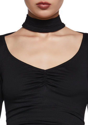 High Rise Connections Long Sleeve Top