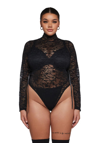 Sultry Provocations Lace Bodysuit