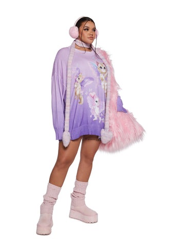 Kitty Fairyland Knit Sweater