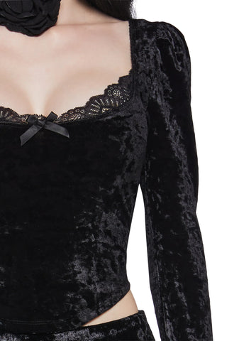 Enamored Galore Long Sleeve Top