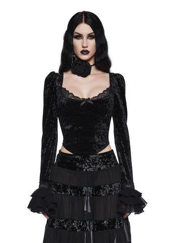 Enamored Galore Long Sleeve Top