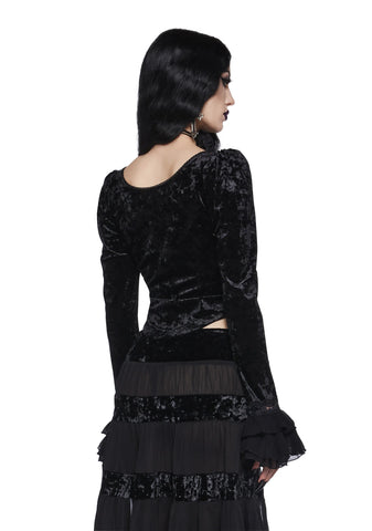 Enamored Galore Long Sleeve Top