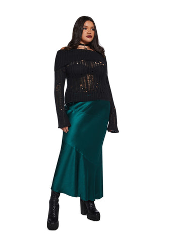 Something About You Distressed Sweater