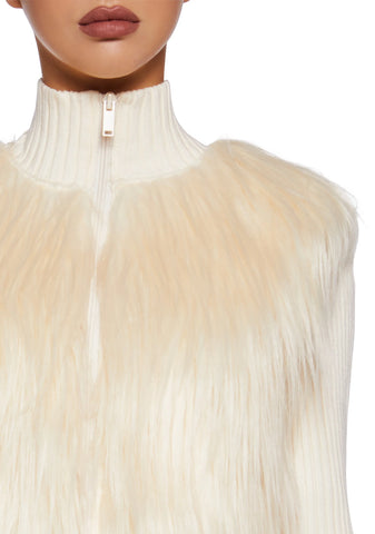 Paulette Zip-Up Cardigan