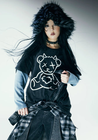 Harsh Reality Long Sleeve Top