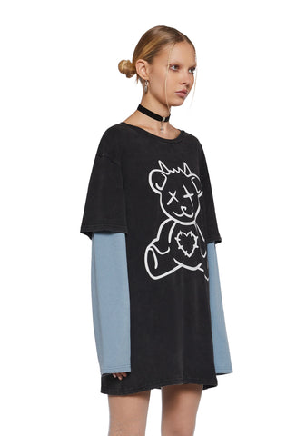 Harsh Reality Long Sleeve Top